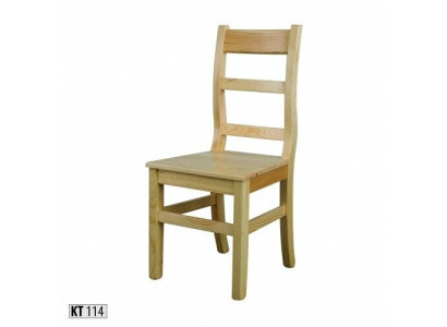 Silla de madera silla de comedor silla de cocina silla de madera maciza de pino hecha a mano