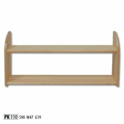 Estantería de pared librería Nueva Pino macizo sin tratar Estantería de oficina Estante de madera nuevo