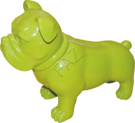 Diseño abstracto de figura de perro estatua escultura figuras esculturas decoración decoración.