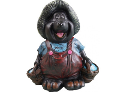 Figura de jardín de diseño decorativo de topo, escultura, estatua, figuras, esculturas