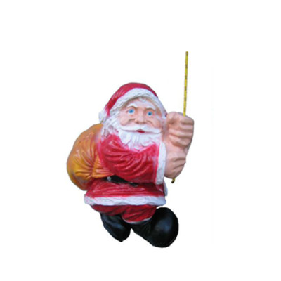Papá Noel Nicolás Navidad 32cm decoración trineo figura estatua adorno