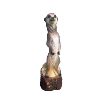 Decoración Jardín Figuras de Plástico Estatua de Suricata de 45 cm Estatuas Nuevas