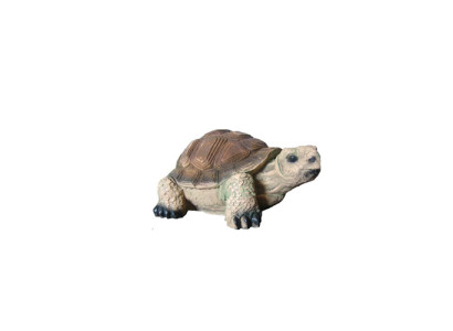 Decoración Figura Sala de estar Estatua moderna Tortuga de jardín pintado 18 cm Adorno
