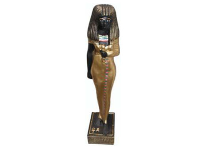 Egipto Escultura Cleopatra Estatua Figuras Estatuillas Estilo Antiguo 35 cm
