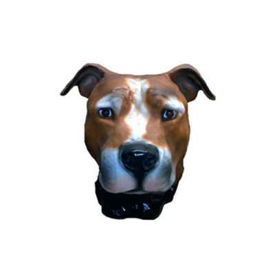 Figura de decoración estatua escultura 35 cm Figuras estatuas esculturas Busto de perro Nuevo A185