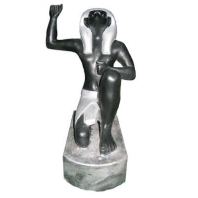 Faraón egipcio figura de plástico, altura 21 cm