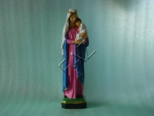 Santa María, figura de Dios, estatua de jardín, escultura de figuras, esculturas, decoración.