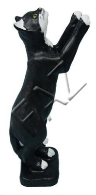 Diseño gato figura jardín estatua escultura figuras esculturas decoración C112 nuevo.