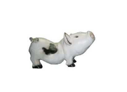 Mast Schwein Bauernhof Dekoration Garten Figuren Statue Tier Wurst Statuen 24cm  Mástil Cerdo Granja Decoración Jardín Figuras Estatua Animal Salchichas Estatuas 24cm