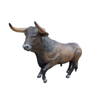 Toro Figura de tamaño real Decoración Estatuas Escultura Jardín Decoración Figuras 240cm