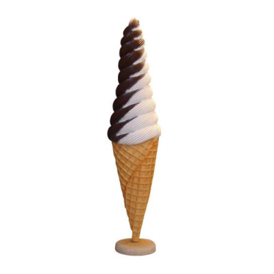 Figura de estatua de helado para heladería restaurante gastronomía 250cm estatuas.