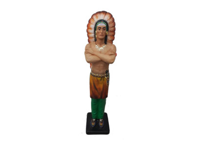 Estátua de figuras de indios estatuas de figura esculturas escultura nativa 192cm.