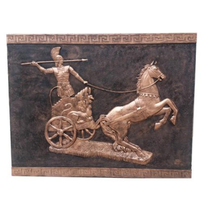 Imagen de Alejandro Magno, relieve figura estatua escultura 184x143 figuras nuevos R113B.