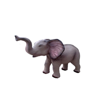 Figura de elefante de tamaño real Decoración Estatuas Escultura Figuras de elefantes 180 cm