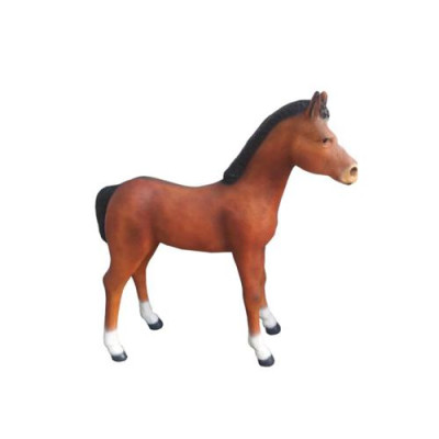 Semental ruso Caballo Decoración Figura Figuras 150 cm Estatua Escultura Estatuas