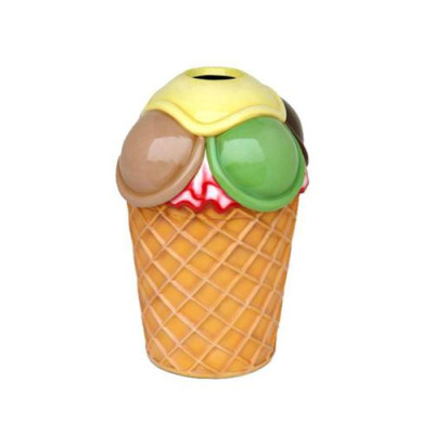 Estatua de figura de helado Soporte de estatua de helado Conejo Heladería Estatuas de gastronomía 105 cm Nuevo