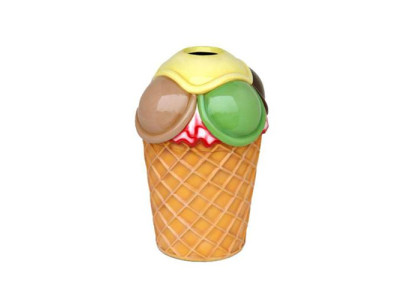 Estatua de figura de helado Soporte de estatua de helado Conejo Heladería Estatuas de gastronomía 105 cm Nuevo