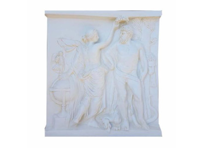 Estilo antiguo relieve pintura decorativa figura estatua 94x100 cm figuras estatuas esculturas