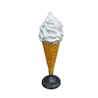 Figura de helado de conejo para la heladería, estatua decorativa de 140 cm, nueva.