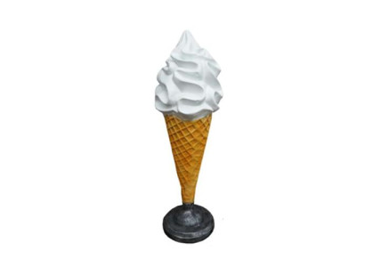 Figura de helado de conejo para la heladería, estatua decorativa de 140 cm, nueva.