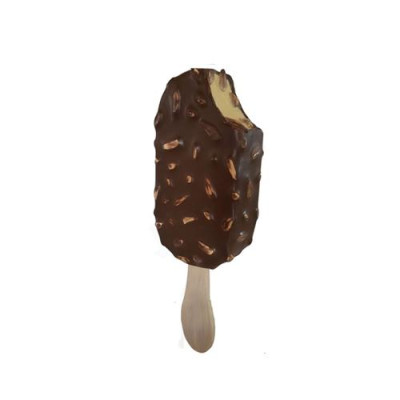 Escultura de hielo Estatua de helado de chocolate Esculturas de estatuas de helado.