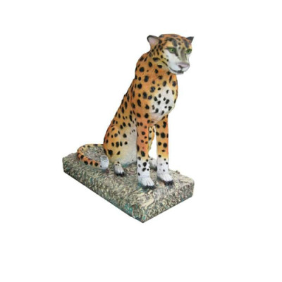 Decoración Jardín Figura Estatua Figuras Estatuas Decoración Nueva Esculturas Guepardo África