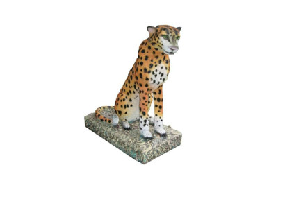 Decoración Jardín Figura Estatua Figuras Estatuas Decoración Nueva Esculturas Guepardo África
