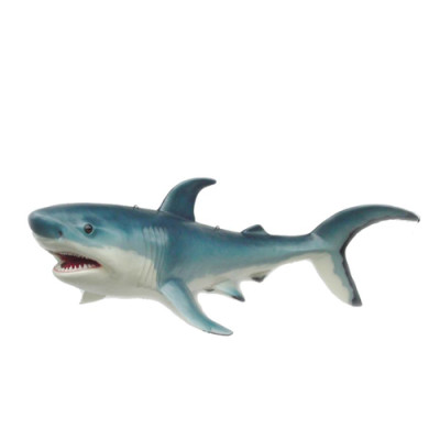 Esculturas de peces figuras estatuas tiburón mar decoración estatua plástico 150cm nueva.