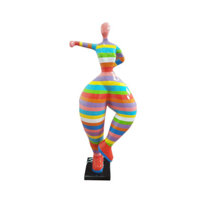 Figura de bailarina moderna de PVC, escultura de decoración de 85 cm, figuras decorativas estatuas nuevas.