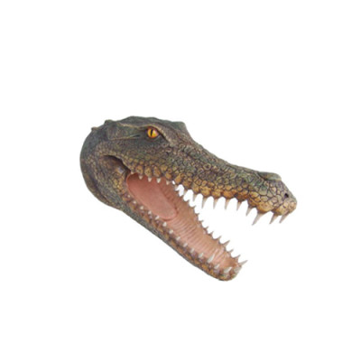 Escultura Cocodrilo Pared esculturas reptiles Figuras Estatuas Escultura Estatua 80cm