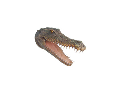 Escultura Cocodrilo Pared esculturas reptiles Figuras Estatuas Escultura Estatua 80cm