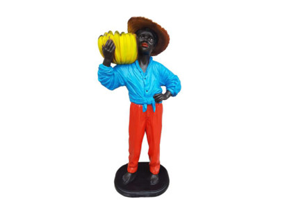 Deko Figur Statue Skulptur 120 cm Figuren Statuen Skulpturen Black Lives Matter  Figura de decoración Estatua Escultura 120 cm Figuras Estatuas Esculturas Black Lives Matter