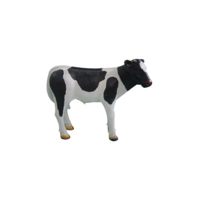 Ternero Vaca Ganado Carnicero Publicidad Carnicero Animal Soporte llamativo Estatua 92 cm