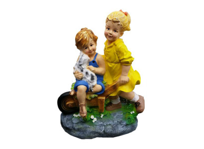 La figura decorativa de la estatua de la escultura de 75 cm, figuras, estatuas, esculturas nuevas WG2020 P117.