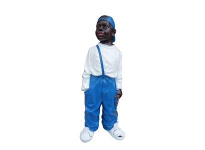 Figura de decoración Estatua Escultura 85cm Figuras Estatuas Esculturas Años 90 Gangster Estados Unidos P37