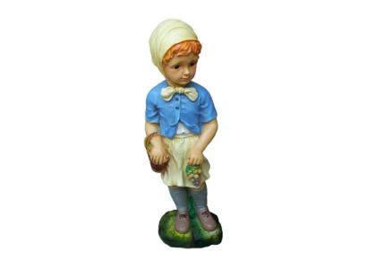 Figura de decoración Estatua Escultura 78 cm Figuras Estatuas Esculturas Jardín Chica P116