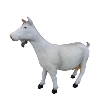 Figura Escultura Jardín Decoración Estatua Cabra Estatuas Animal 85 cm
