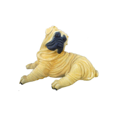 Figura de perro abstracto estatua de figuras estatua de jardín decoración decorativa 70cm estatua de animal nueva