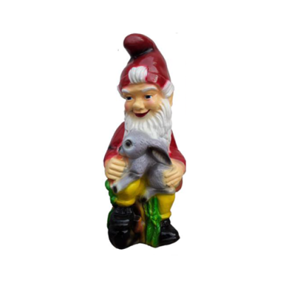 Decoración de casa de jardín Figura Estatua Esculturas Figuras Enanos Artesanía K13