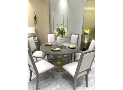 Crear un ambiente acogedor con nuestro comedor de 6 piezas.