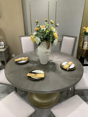 Crear un ambiente acogedor con nuestro comedor de 6 piezas.