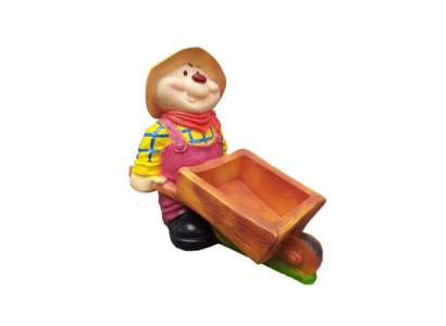 Decoración de jardín Figura Estatua Esculturas Estatuillas Hámster Hecho a mano 60cm