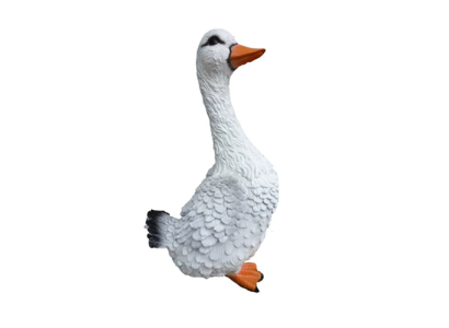 Figura de decoración Cisne Pájaro Figuras de jardín Escultura Estatuas Esculturas 65cm Nuevo