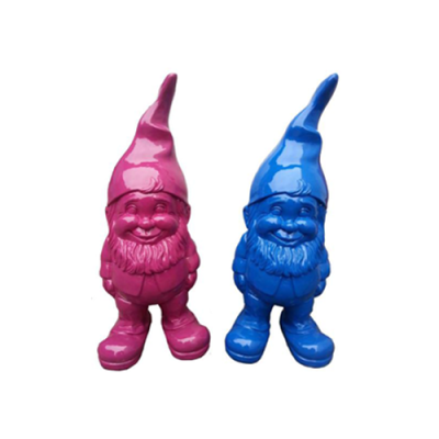 Jardín Casa Decoración Figura Estatua Escultura Figuras Enano Hecho a mano K61