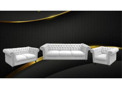 Sofá de tres plazas de tela para sala de estar, blanco, diseño de sofá de tela de terciopelo grande xxl.