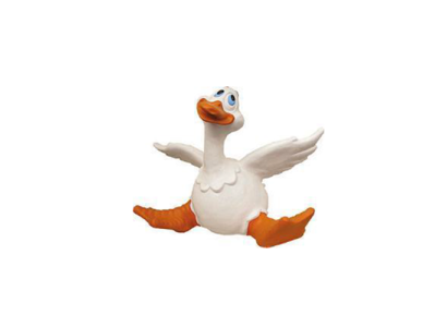 Estatua decorativa de pato para jardín, figuras de estatuas 40 cm de tamaño natural, figura de plástico nueva.
