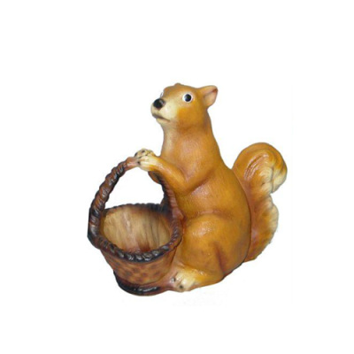 Ardilla con cesto figura decorativa escultura estatua figuras esculturas nuevas