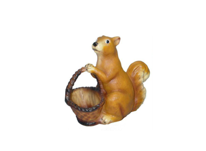 Ardilla con cesto figura decorativa escultura estatua figuras esculturas nuevas