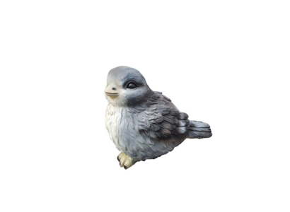 Figura de pájaro de 33 cm, estatua de jardín, decoración de escultura, esculturas decorativas.