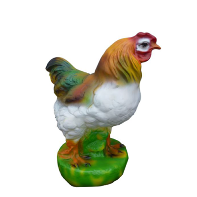 Gallina Pájaro Figura Estatua Jardín Decoración Escultura Decorativa Esculturas